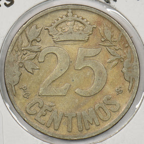 Spain 1925 25 Centimos P190345 combine shipping2