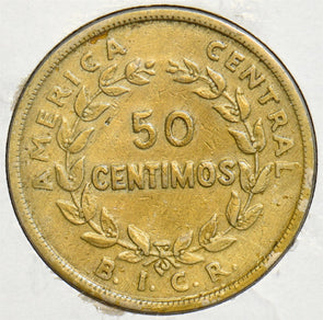 Costa Rica 1935 50 Centimos P190014 combine shipping1