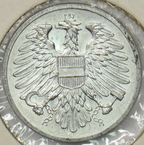 Austria 1957 2 Groschen Eagle animal P150244 combine shipping0