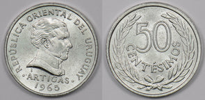 Uruguay 1965 50 Centesimos P190277 combine shipping0