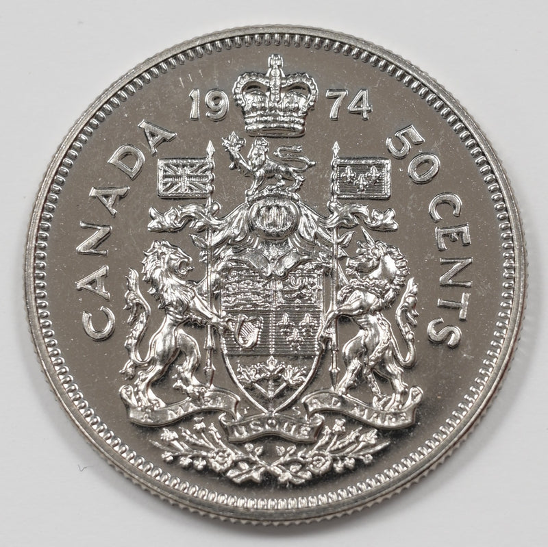 Canada 1974 Elizabeth II 50 Cents P9044610
