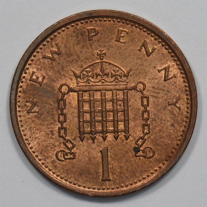United Kingdom 1974 Elizabeth II New Penny P9025840