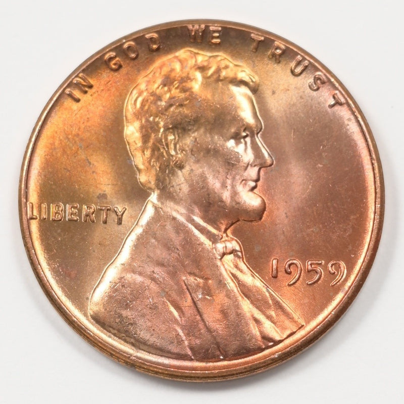 1959 Lincoln Memorial Cent Gem BU P9040790