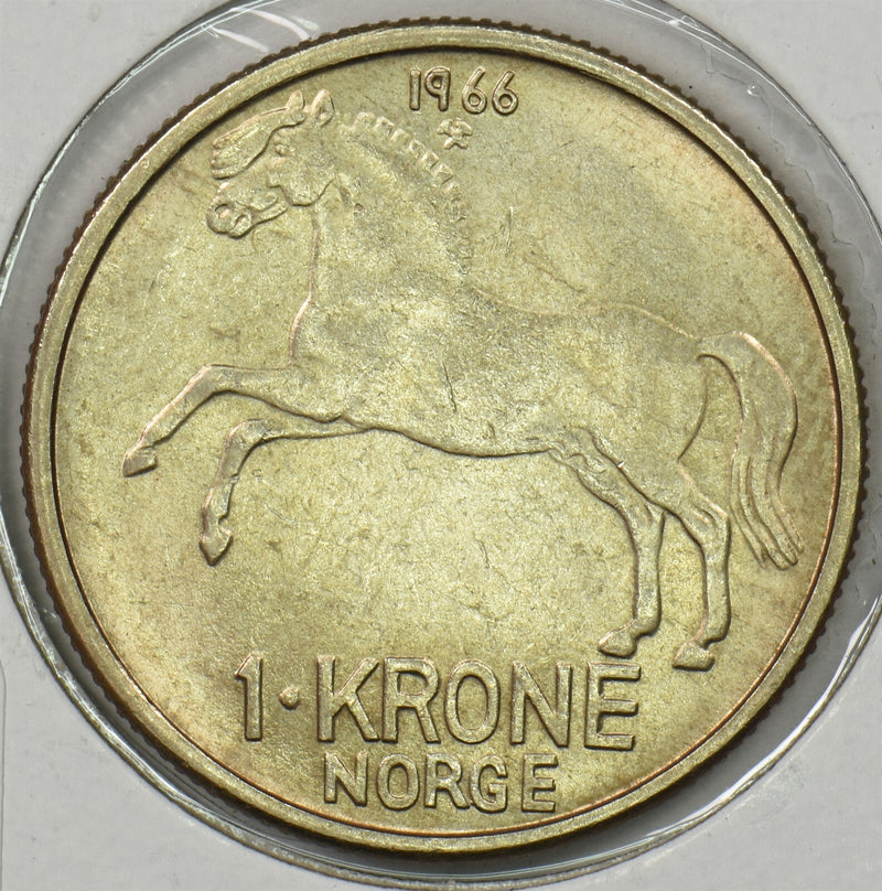 Norway 1966 Krone Horse animal P190371 combine shipping0