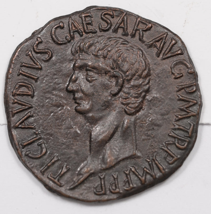 Roman Empire Claudius Token / Restrike P1917930