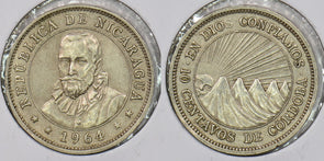 Nicaragua 1964 10 Centavos P290391 combine shipping0