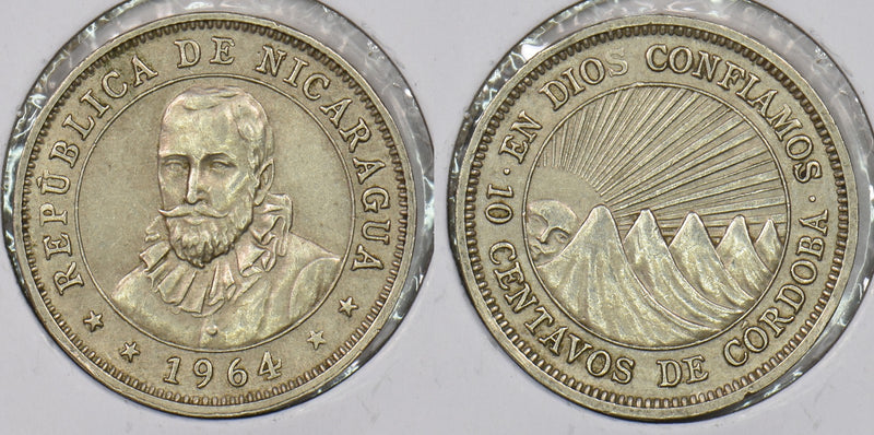 Nicaragua 1964 10 Centavos P290391 combine shipping0