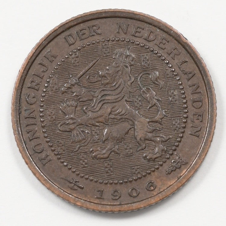 Netherlands 1906 Wilhelmina I 1/2 Cent P9040840