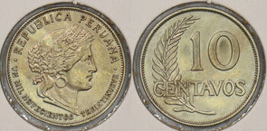 Peru 1939 10 Centavos P190234 combine shipping0