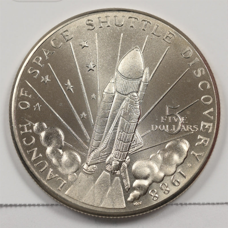 Marshall Islands 1988 Republic/Space Shuttle Discovery 5 Dollars P9042170