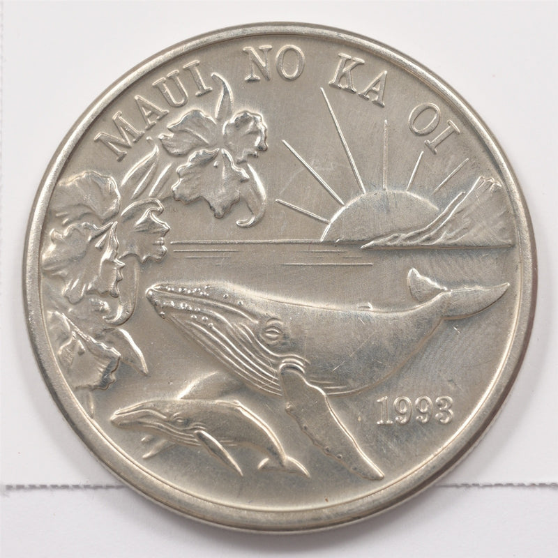 1993 Two Whales Maui Trade Dollar P9047690