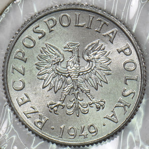 Poland 1949 Grosz Eagle P190588 combine shipping0