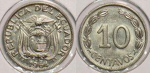 Ecuador 1964 10 Centavos P240019 combine shipping0