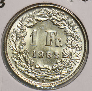Switzerland 1963 Franc P290307 combine shipping2