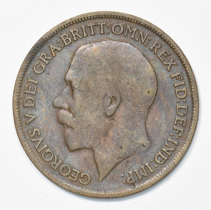 Great Britain 1916 Penny King George V P903444 combine shipping0
