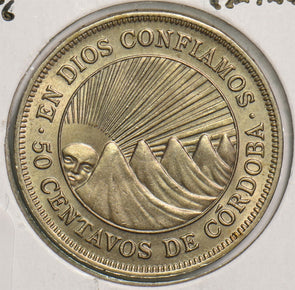Nicaragua 1956 50 Centavos P290218 combine shipping2