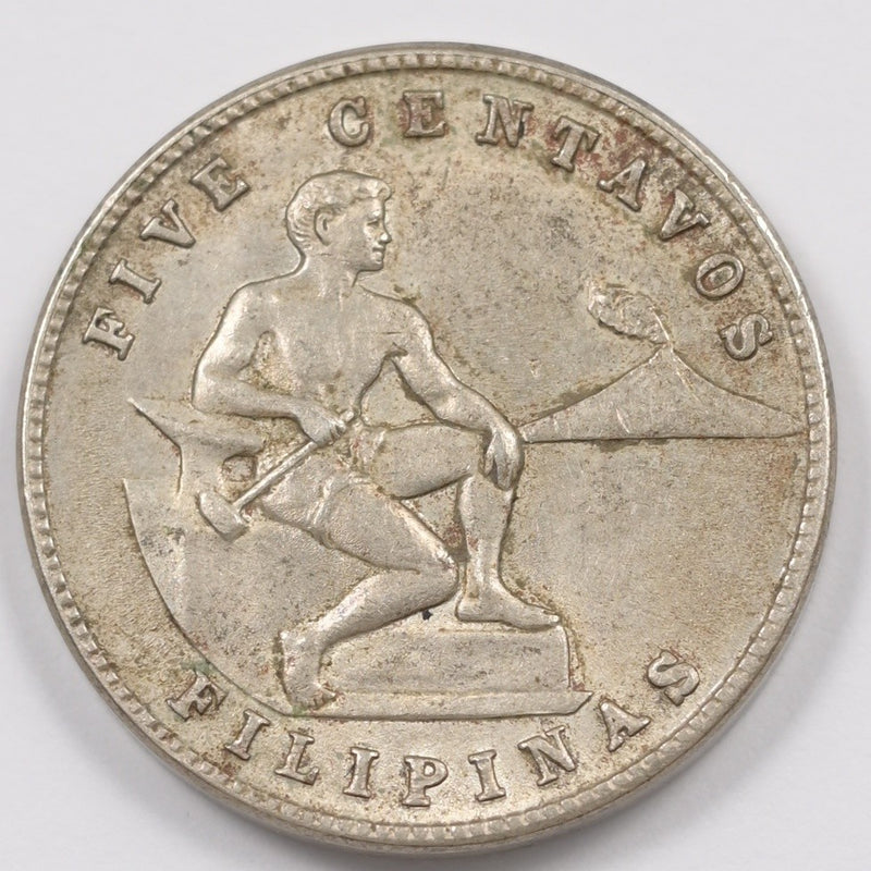 Philippines 1944 Commonwealth 5 Centavos P1917040
