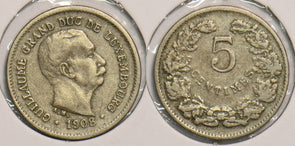 Luxembourg 1908 5 Centimes P150104 combine shipping0