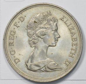 Great Britain 1947-1972 25 New Pence 25th Wedding Anniv. Queen Elizabeth P9034941