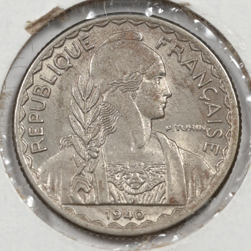 French Indo-China 1940 Marianne 10 Cents P1915020