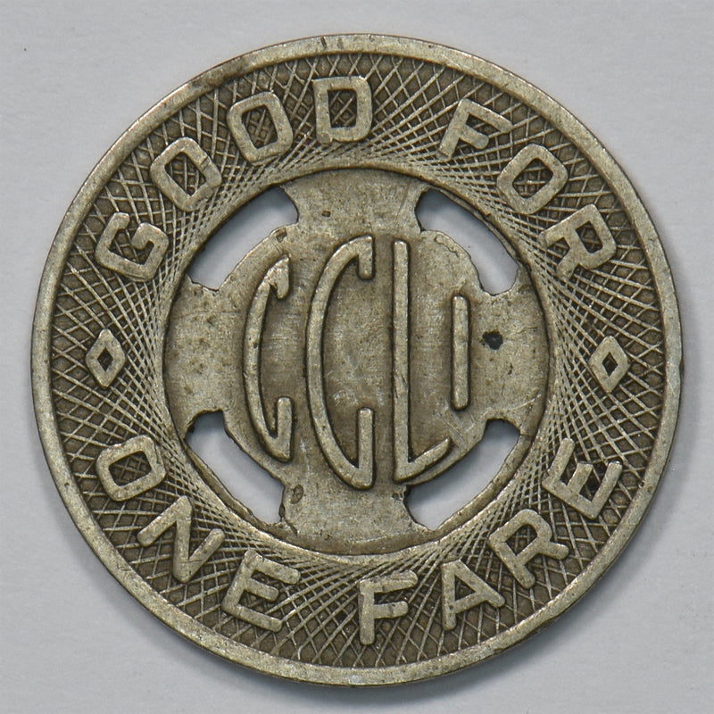 One Fare Canton City Lines Inc. Transit Token P9029520