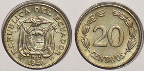 Ecuador 1946 20 Centavos P240017 combine shipping0