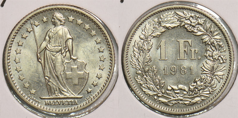 Switzerland 1981 Franc P190155 combine shipping0