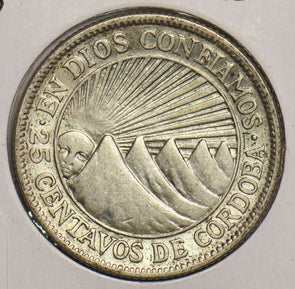 Nicaragua 1928 25 Centavos P240030 combine shipping2