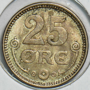 Denmark 1919 25 Ore P490007 combine shipping1