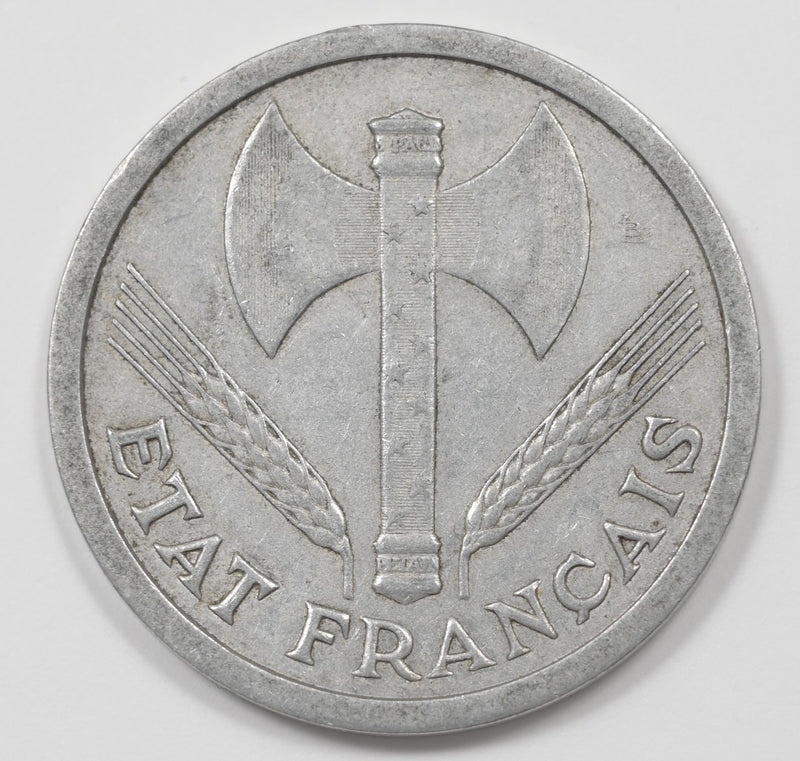 France 1943 Vichy French State 2 Francs P9O46430