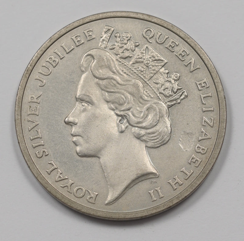 Hong Kong 1952-1977 Queen Elizabeth-Clad Jubilee Commemorative Proof P1513390