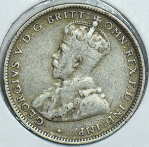 Australia 1922 Shilling Kangaroo animal Emu P190034 combine shipping0