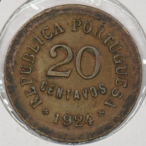 Portugal 1924 20 Centavos P190321 combine shipping2