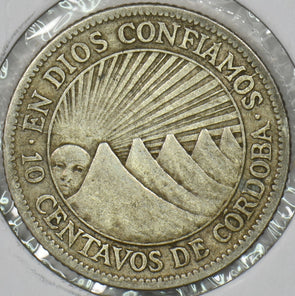 Nicaragua 1928 10 Centavos P190376 combine shipping1