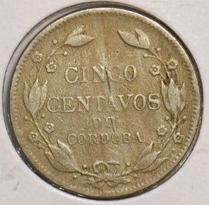 Nicaragua 1912 5 Centavos P240022 combine shipping2