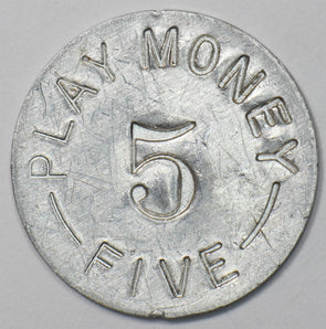 Canada Play Money 5 token, Beaver P903519 combine shipping0