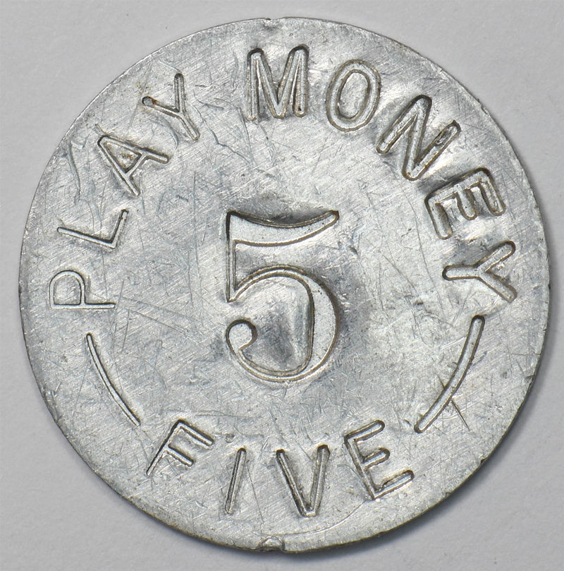 Canada Play Money 5 token, Beaver P903519 combine shipping0