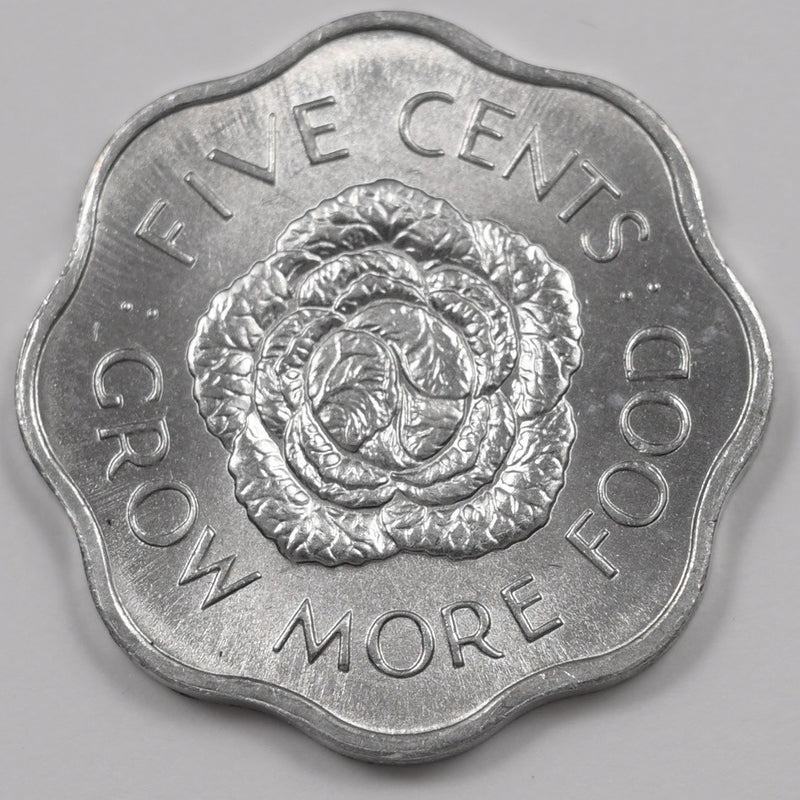Seychelles 1972 FAO Issue- Elizabeth II 5 Cents P1916840