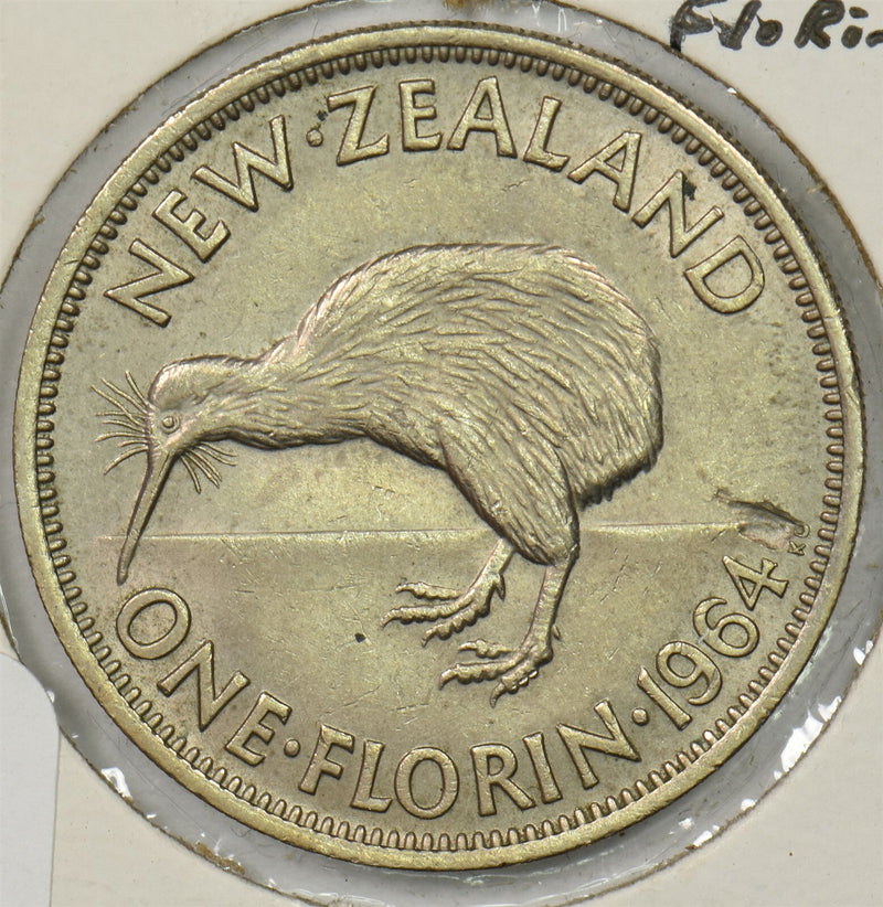 New Zealand 1964 Florin Kiwi Bird animal P900361 combine shipping0