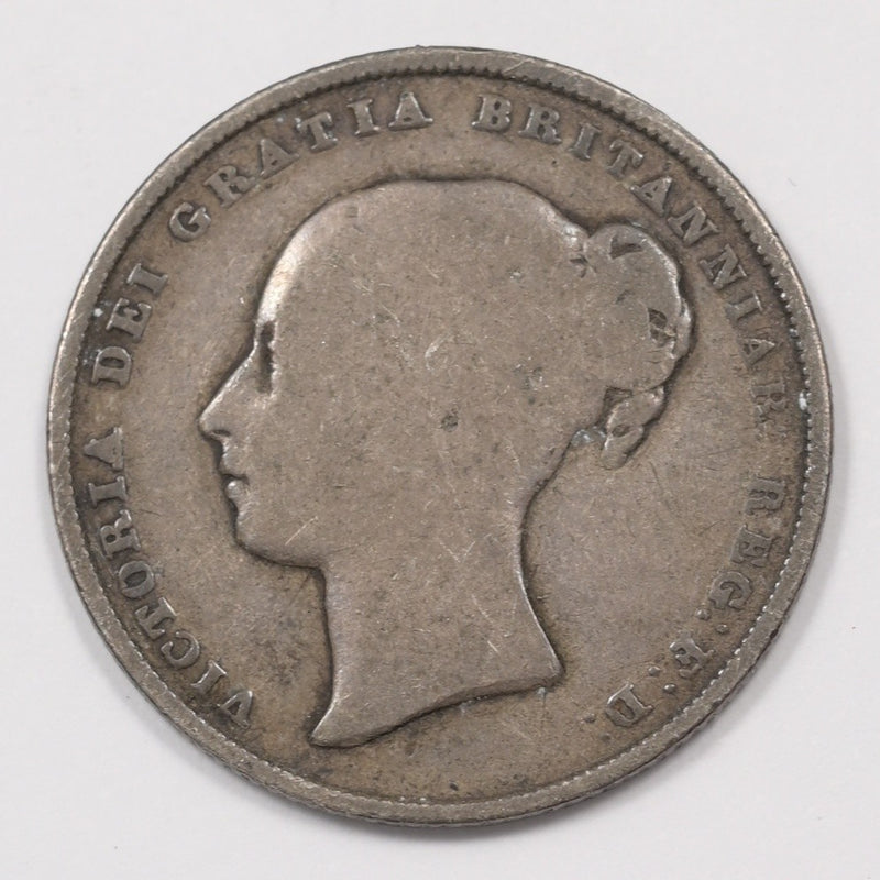 Great Britain 1840 Victorian Shilling Silver P1514110