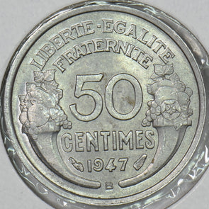 France 1947 B 50 Centimes P190512 combine shipping1