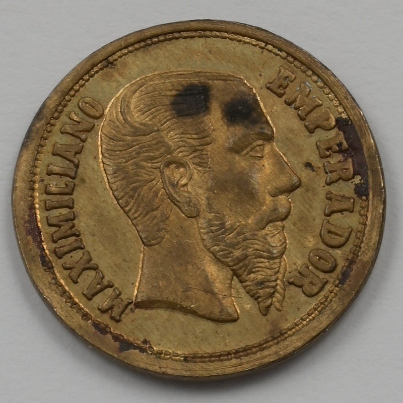 Mexico Wedding Token- Recuerdo Matrimonial(Maximiliano) gold plated P1913750