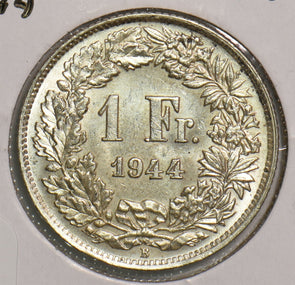 Switzerland 1944 Franc P290309 combine shipping2