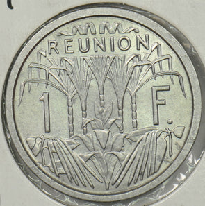 Reunion 1964 Franc BU P150189 combine shipping1