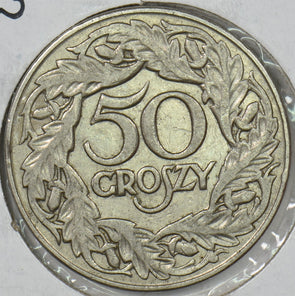 Poland 1923 50 Croszy EF Eagle P190555 combine shipping1