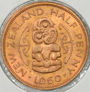 New Zealand 1960 1/2 Penny P900408 combine shipping0