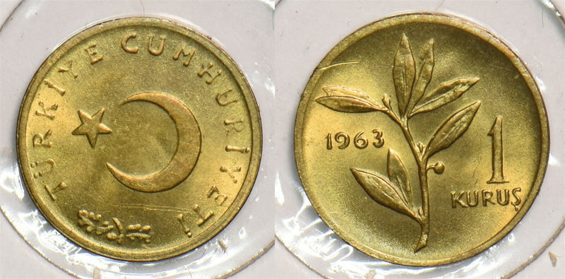 Turkey 1963 Kurush animal P150048 combine shipping0