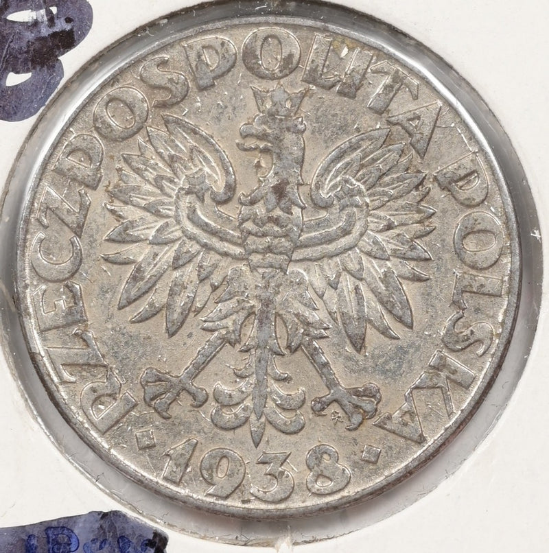 Poland 1938 German Occupation WWII 50 Groszy P1514760