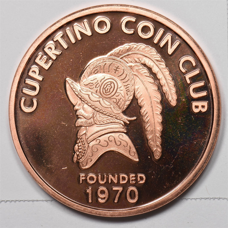 US 2021 Medal Cupertino Coin Club P903458 combine shipping0