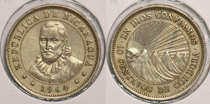 Nicaragua 1964 10 Centavos P150089 combine shipping0
